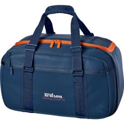 Torba Duffle Wilson Roland Garros 2026. Niebieskie torby na ramię Wilson, bez wzorów, z materiału, na ramię, duże, bez dodatków. Za 282.10 zł.