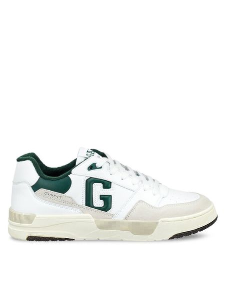 Gant Sneakersy 31631005 Biały. Białe buty sportowe casual GANT, bez wzorów, ze skóry, bez zapięcia. Za 310.99 zł.