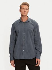 Marc O'Polo Koszula 428 7255 42118 Granatowy Regular Fit. Niebieskie koszule Marc O'Polo, m, bez wzorów, z bawełny, bez kołnierzyka, bez ramiączek. Za 209.99 zł.