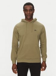 Quiksilver Bluza EQYFT04951 Zielony Regular Fit. Zielone bluzy Quiksilver, m, bez wzorów, z syntetyku, bez kaptura. Za 129.99 zł.