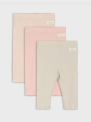 Bawełniane legginsy 3 pack - różowy. Czerwone legginsy długie sportowe Sinsay, l, bez wzorów, z bawełny. Za 25.99 zł.