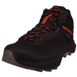 Buty trekkingowe męskie Merrell Mqm 3 Mid Gtx Gore-tex. Czarne trekkingi Merrell, bez wzorów, z gore-texu, za kostkę, bez zapięcia. Za 851.00 zł.