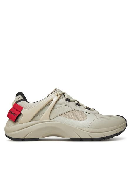 HUGO Sneakersy GO2 50548581 Beżowy. Brązowe buty sportowe casual Hugo, bez wzorów, z materiału, bez zapięcia. Za 489.99 zł.