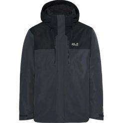 Kurtka 3w1 męska Jack Wolfskin Jasper Pro 3IN1. Szare kurtki Jack Wolfskin, l, bez wzorów, z materiału, bez kaptura. Za 1,713.55 zł.