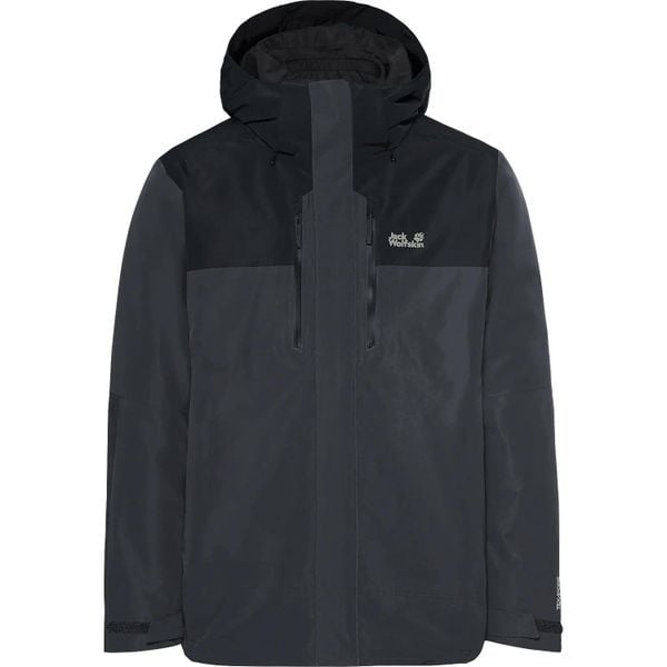 Kurtka 3w1 męska Jack Wolfskin Jasper Pro 3IN1. Szare kurtki Jack Wolfskin, l, bez wzorów, z materiału, bez kaptura. Za 1,713.55 zł.