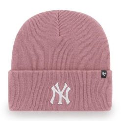 Czapka zimowa 47 Brand MLB New York Yankees Haymaker. Czerwone czapki zimowe 47 Brand, bez wzorów. Za 88.99 zł.