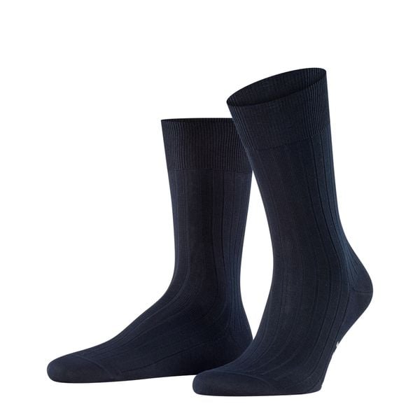 Skarpety Falke Milano. Szare skarpety Falke, bez wzorów, z bawełny. Za 129.50 zł.