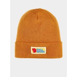 Czapka zimowa Fjallraven Vardag Classic Beanie - acorn. Żółte czapki zimowe Fjällräven, bez wzorów. Za 140.99 zł.