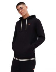 Bluza Ellesse Koda. Czarne bluzy z kapturem Ellesse, m, bez wzorów, z bawełny, z kapturem. Za 189.99 zł.
