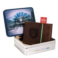 Portfel skórzany Peterson tłoczenie PTN 304UP-5736 HUNTE. Portfele Peterson, bez wzorów, ze skóry. Za 129.99 zł.