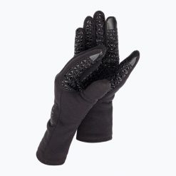 Rękawiczki Rab Power Stretch Contact Grip Glove. Czarne rękawiczki RAB, bez wzorów. Za 135.99 zł.