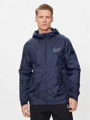 EA7 Emporio Armani Kurtka bomber 3DPB03 PNFHZ 1554 Granatowy Regular Fit. Niebieskie kurtki EA7 Emporio Armani, m, bez wzorów, z syntetyku, bez kaptura. Za 439.99 zł.