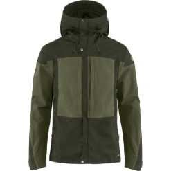 Kurtka Fjallraven Keb Jacket. Czarne kurtki Fjällräven, m, bez wzorów, z bawełny, bez kaptura. Za 949.99 zł.