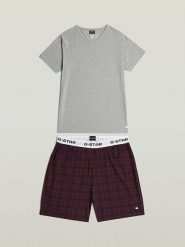 G-Star Piżama w kolorze czerwono-czarno-szarym rozmiar: M. Czarne piżamy G-Star, m, bez wzorów, z bawełny, bez ramiączek. Za 169.95 zł.