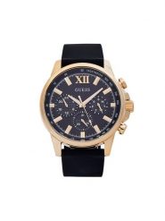 Guess Zegarek Walker GW0913G2 Czarny. Czarne, analogowe zegarki Guess. Za 699.99 zł.