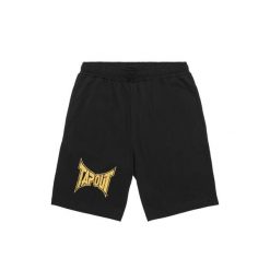 Szorty Tapout Perris. Czarne szorty TAPOUT, bez wzorów, sportowe. Za 192.00 zł.