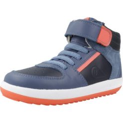 Buty BOBUX BQ10434JD8LE Niebieski. Niebieskie buty turystyczne BOBUX, bez wzorów, ze skóry, bez zapięcia, trekkingowe. Za 331.99 zł.