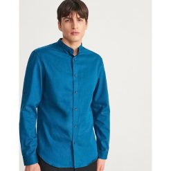 Koszula regular fit ze stójką - Turkusowy. Koszule marki Reserved. Za 99.99 zł.
