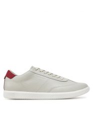 Calvin Klein Sneakersy Low Top Lace Up Tmbl Lth HM0HM01803 Beżowy. Brązowe buty sportowe casual CALVIN KLEIN, bez wzorów, ze skóry, bez zapięcia. Za 279.99 zł.