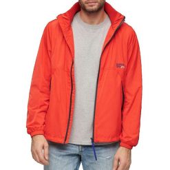 Kurtka Superdry Czerwona Wiatrówka. Czerwone kurtki Superdry, xl, bez wzorów, z materiału, z kapturem. Za 383.00 zł.