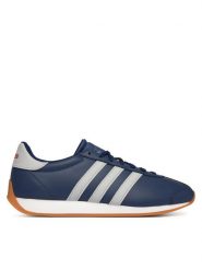 Adidas Sneakersy Runvista Halo HQ2316 Granatowy. Niebieskie buty sportowe casual Adidas, bez wzorów, ze skóry, bez zapięcia. Za 259.99 zł.