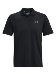Under Armour Sportowa koszulka polo "Performance 3.0" w kolorze czarnym rozmiar: S. Czarne koszulki polo Under Armour, s, bez wzorów, z materiału, bez kołnierzyka, bez ramiączek. Za 168.95 zł.
