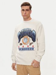DC Bluza Mvp Crew ADYSF03121 Écru Relaxed Fit. Bluzy DC, m, bez wzorów, z bawełny, bez kaptura. Za 199.99 zł.