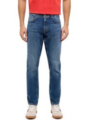 Mustang Dżinsy "Oregon" - Slim fit - w kolorze niebieskim rozmiar: W31/L34. Niebieskie jeansy Mustang, l. Za 196.70 zł.
