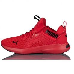 Buty treningowe męskie Puma Softride Enzo Nxt. Czerwone buty sportowe casual Puma, bez wzorów, z materiału. Za 293.40 zł.
