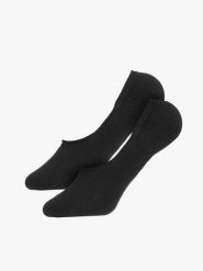 Męskie stopki bawełniane STOPKI. Czarne skarpety Ryłko, bez wzorów, z bawełny. Za 24.99 zł.