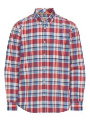 Camel Active Koszula w kolorze czerwono-niebiesko-białym rozmiar: 4XL. Białe koszule Camel Active, xl, bez wzorów, z bawełny, bez kołnierzyka, bez ramiączek. Za 135.81 zł.