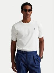 Polo Ralph Lauren T-Shirt 710980681004 Biały Regular Fit. Białe koszulki polo Polo Ralph Lauren, m, bez wzorów, z bawełny, bez kołnierzyka, bez ramiączek. Za 749.99 zł.