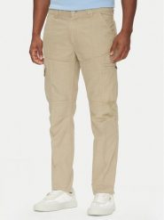 Aeronautica Militare Spodnie materiałowe 251PA1662CT3526 Beżowy Regular Fit. Brązowe spodnie materiałowe Aeronautica Militare, m, bez wzorów, z bawełny. Za 959.99 zł.