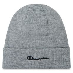 Czapka Champion. Szare czapki zimowe Champion, bez wzorów. Za 69.00 zł.