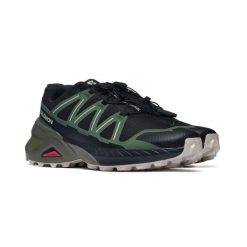 Męskie buty trekkingowe Salomon SPEEDCROSS PEAK L47974700. Czarne buty turystyczne Salomon, bez wzorów, z gumy, bez zapięcia, trekkingowe, salomon speedcross. Za 359.00 zł.