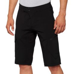 Szorty 100% ridecamp. Czarne spodenki rowerowe 100%, m, bez wzorów, rowerowe. Za 353.20 zł.