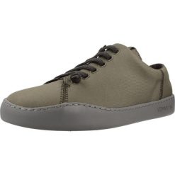 Buty CAMPER PEU TOURING Zielony. Zielone buty turystyczne Camper, bez wzorów, z tkaniny, bez zapięcia, trekkingowe. Za 423.99 zł.
