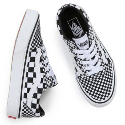 Buty trampki sportowe Vans VN0A5KR6BBR1. Białe trampki Vans, bez wzorów, bez zapięcia. Za 199.00 zł.