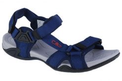 Sandały sportowe męskie CMP HAMAL. Niebieskie sandały CMP, z materiału, bez zapięcia. Za 169.99 zł.