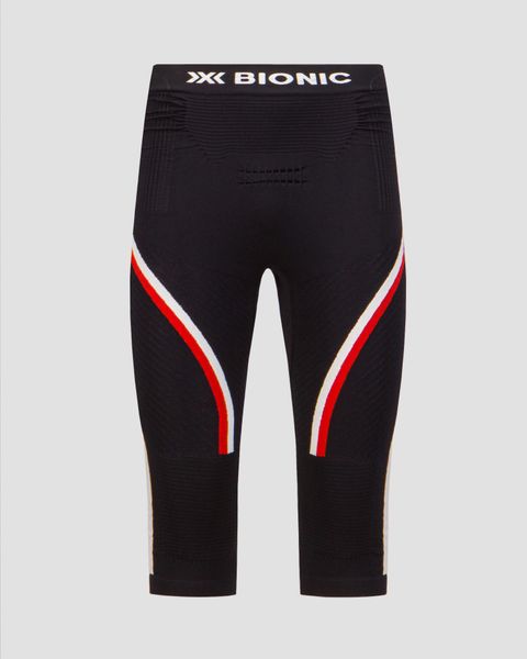 Leginsy termoaktywne 3/4 męskie X-Bionic Energy Accumulator 4.0 Patriot Poland. Czarne bielizna termoaktywna X BIONIC, l, bez wzorów, z materiału, bez ramiączek, do biegania. Za 749.99 zł.