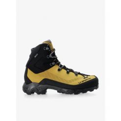 Buty trekkingowe męskie La Sportiva Aequilibrium Trek GTX. Brązowe buty trekkingowe La Sportiva, bez wzorów, bez zapięcia. Za 1,207.49 zł.