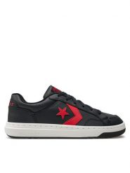Converse Sneakersy Pro Blaze V2 Leather A06628C Czarny. Czarne buty sportowe casual Converse, bez wzorów, ze skóry, bez zapięcia. Za 219.99 zł.