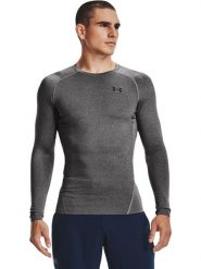 Under Armour Koszulka funkcyjna w kolorze antracytowym rozmiar: M. Czarne t-shirty sportowe Under Armour, bez wzorów, z materiału, bez ramiączek, outdoorowe. Za 100.52 zł.