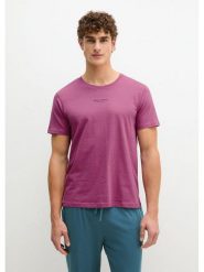 Marc O´Polo Bodywear Koszulka piżamowa w kolorze jagodowym rozmiar: L. Różowe piżamy l, bez wzorów, z bawełny, bez ramiączek. Za 99.95 zł.