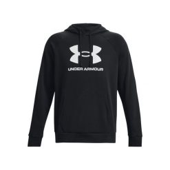 Bluza sportowa męska Under Armour 1379758001. Czarne bluzy z kapturem Under Armour, l, bez wzorów, z bawełny, z kapturem. Za 260.00 zł.