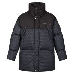 Męska Ocieplana Kurtka Christian Lacroix Barbegal Z Nadrukiem. Czarne kurtki Regatta, m, bez wzorów, z puchu, bez kaptura. Za 258.99 zł.