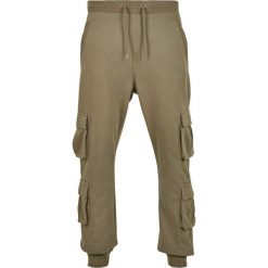 Spodnie Urban Classics double pocket terry. Zielone szorty Urban Classics, m, bez wzorów. Za 228.50 zł.