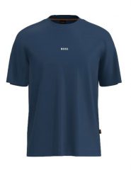 Hugo Boss Fashion Koszulka w kolorze granatowym rozmiar: L. Niebieskie bezrękawniki Hugo Boss Fashion, l, bez wzorów, z bawełny, bez kołnierzyka, bez ramiączek. Za 179.64 zł.