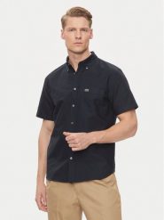 Lacoste Koszula CH1917 Granatowy Regular Fit. Niebieskie koszule LACOSTE, m, bez wzorów, z bawełny, bez kołnierzyka, bez ramiączek. Za 349.99 zł.