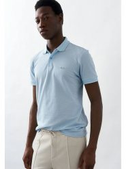 Hugo Boss Fashion Koszulka polo w kolorze błękitnym rozmiar: XXL. Niebieskie koszulki polo Hugo Boss Fashion, xxl, bez wzorów, z bawełny, bez kołnierzyka, bez ramiączek. Za 201.55 zł.